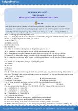 Đề thi học kì 1 Hóa 12 Kết nối tri thức - Đề số 1